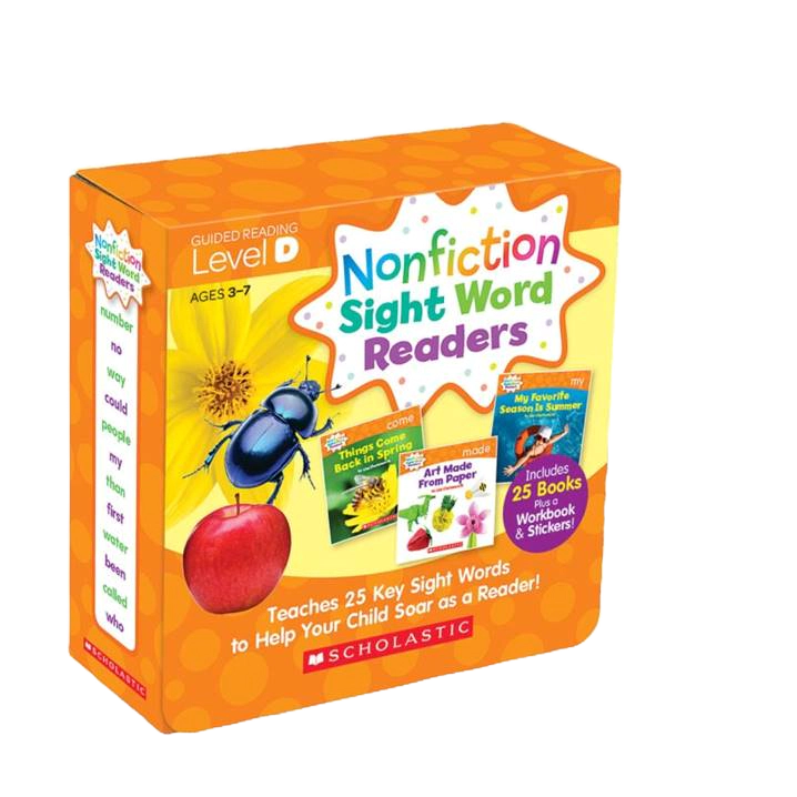 Nonfiction Sight Word Readers D 盒組25本(有聲) / Scholastic出版社旗艦店