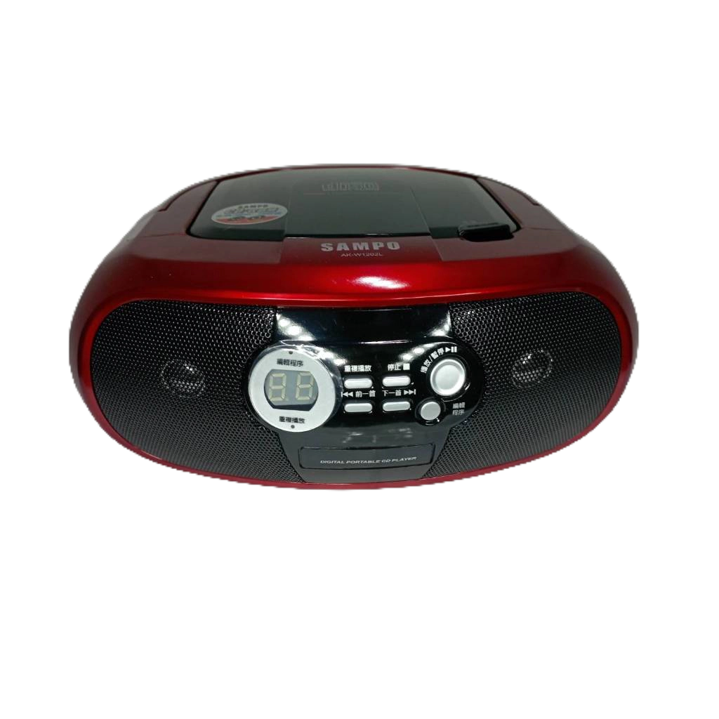 SAMPO 聲寶  CD/FM/AM/手提式收音機 AK-W1202L 二手商品