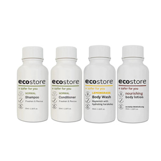 品牌會員兌換【ecostore 宜可誠】純淨清潔保養旅行4入組35ml