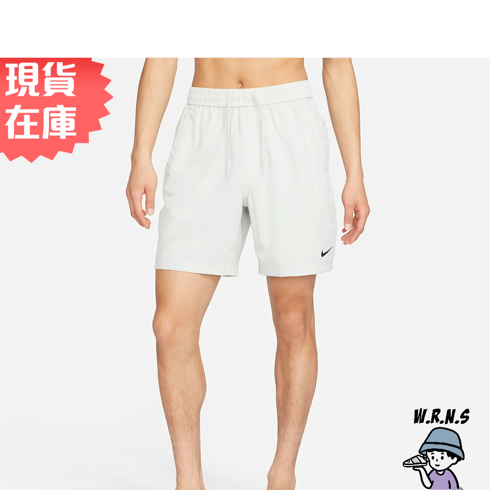 【Rennes 】Nike 男 短褲 7吋 無內襯 淺綠DV9858-034