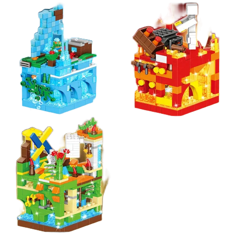 【現貨】lego 我的世界 積木 樂高積木  海底暗影之城 神龍森林 熔巖洞穴 拼裝積木 玩具 禮物 麥塊樂高 樂高機甲