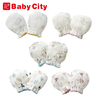 Baby City 娃娃城 迪士尼紗布手套(五款) 板橋【uni-baby】