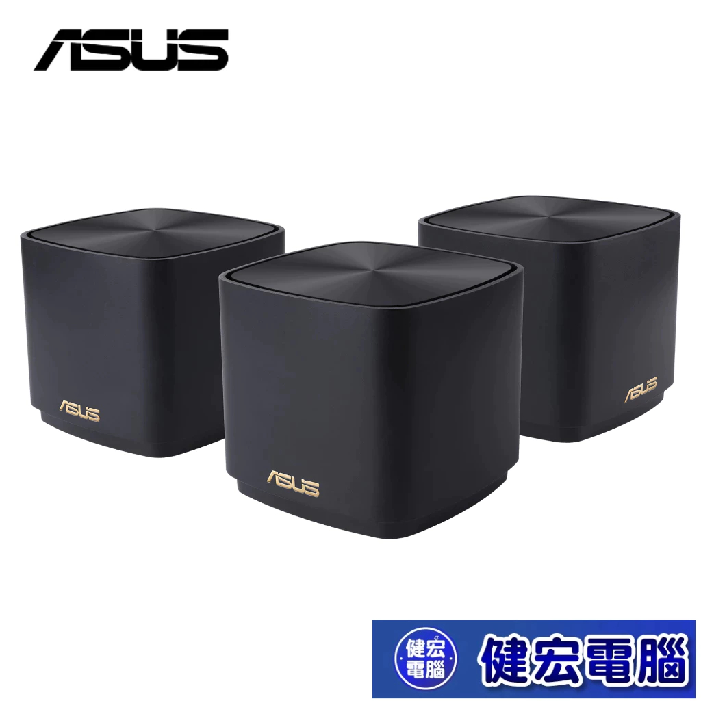 ASUS 華碩 ZenWIFI XD4 Plus 黑色 AX1800 全屋樹狀 Mesh Wi-Fi 無線路由器