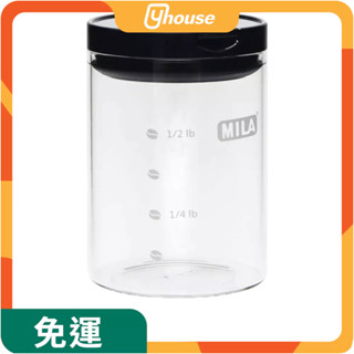 【Yhouse】MILA保鮮玻璃密封罐750mL(半磅)-ML-G5007