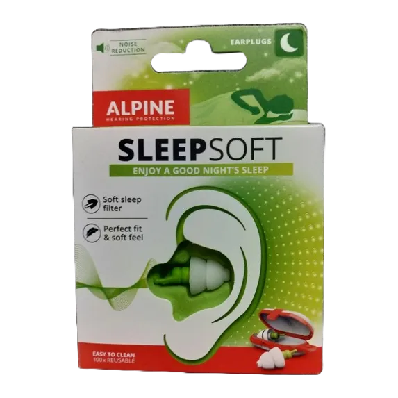 歐洲品牌 荷蘭製造 ALPINE SLEEPSOFT 睡眠耳塞 成人耳塞 降噪 好睡覺 飛行耳塞 非台灣代理商