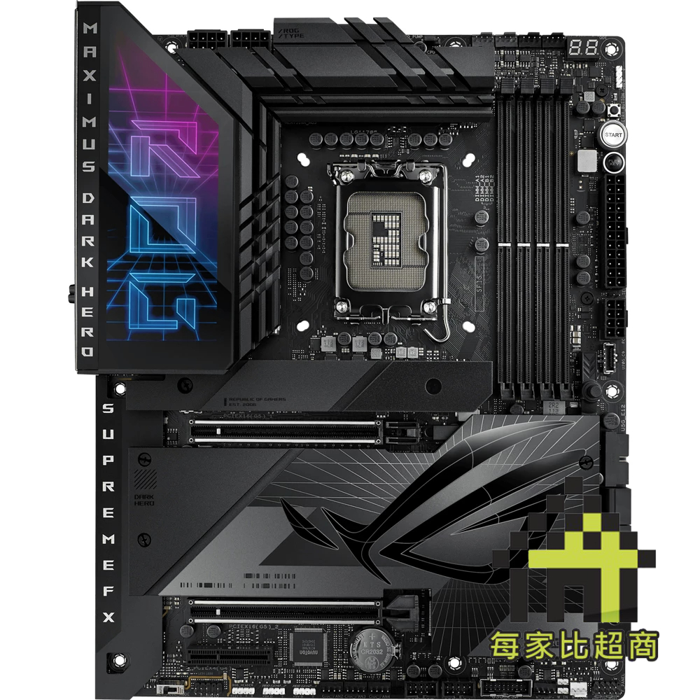 華碩 MAXIMUS Z790 DARK HERO 主機板 ASUS 1700 腳位 14代 DDR5【每家比】