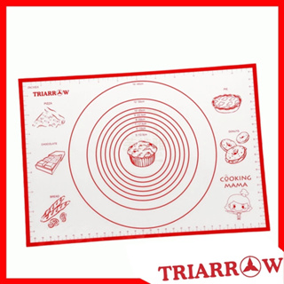 三箭牌超防滑矽膠烘焙墊揉麵墊 不沾黏 矽膠 桿麵墊 【芙詩雅烘焙坊】料理墊 麵團墊 烘焙墊 搟麵墊 烘培墊 刻度揉麵墊