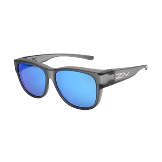 ZIV-161 ELEGANT JR兒童時尚外掛兩用型太陽眼鏡 護眼偏光片 抗UV400 霧透明灰《臺南悠活運動家》