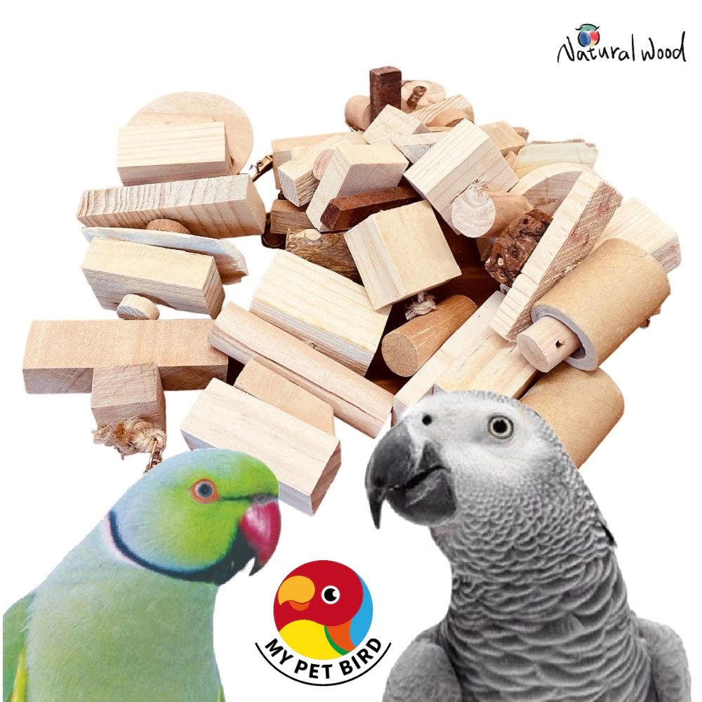 VVC鸚鵡玩具 台灣手工製造 寵物鳥 寵物鼠磨牙 木製玩具 整包大甩賣