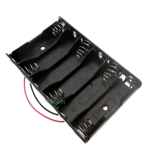 (ic995)3號電池 電池盒 6節 串連 9V 帶線 無蓋 電源供應 開發版 UPS 充電 DIY #0229