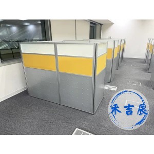 《禾吉辰》二手屏風系列-薄屏-34 OA 屏風 partition 辦公室 辦公桌 隔板 電腦桌 電訪辦公傢俱