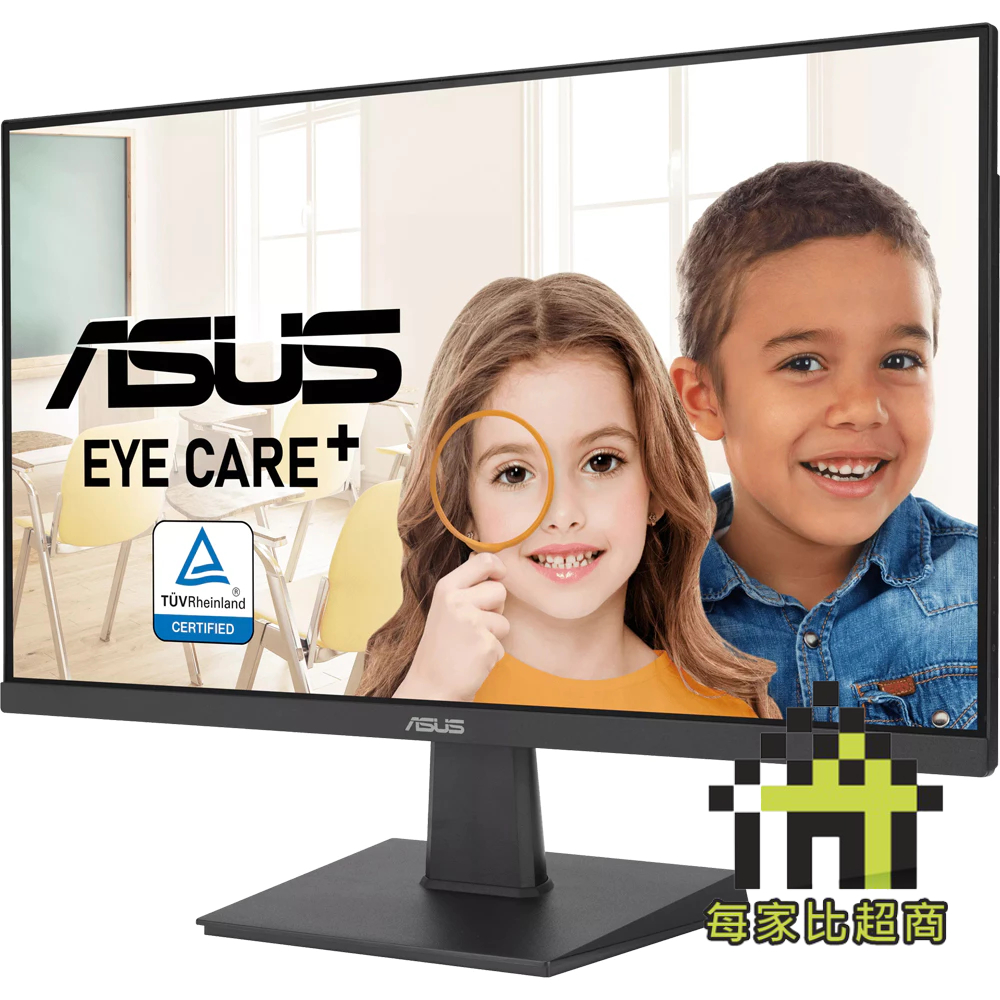 ASUS 護眼系列 VA27EHFR 27型 IPS 螢幕 華碩 廣視角 低藍光 不閃屏【每家比】