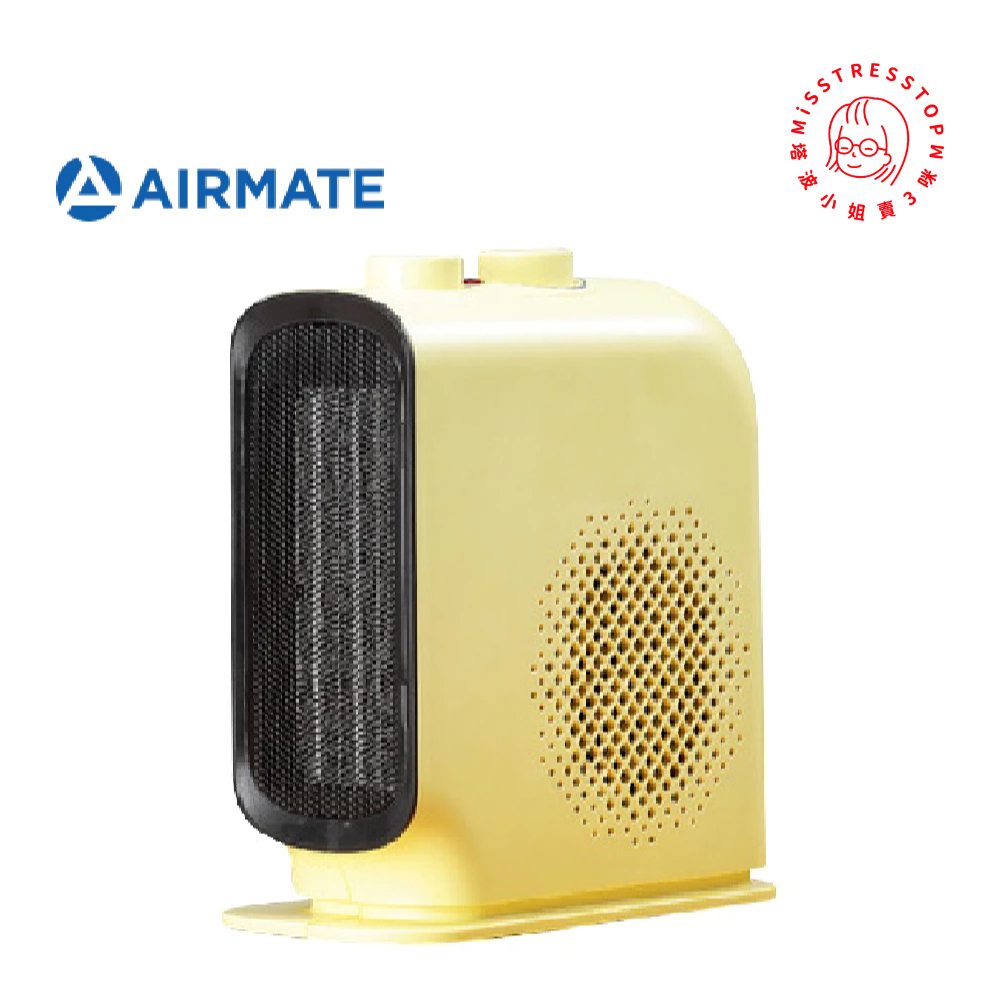 【塔波小姐】【Airmate艾美特】HP13109 PTC陶瓷電暖器-檸檬黃