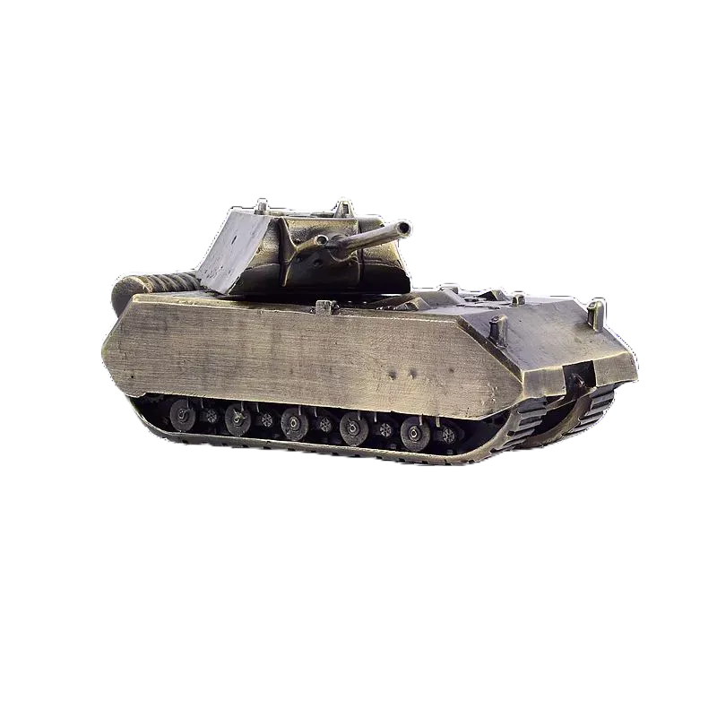 坦克模型 二戰 德軍鼠式 超重型 坦克 全金屬 成品模型 擺件 汽車 組裝模型  汽車擺飾 汽車模型 坦克模型 戰車