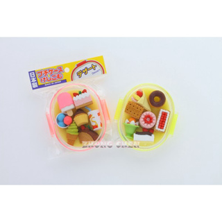 【中臣】日本IWAKO造型橡皮擦 甜點造型 大便當盒裝 ER-PUC001