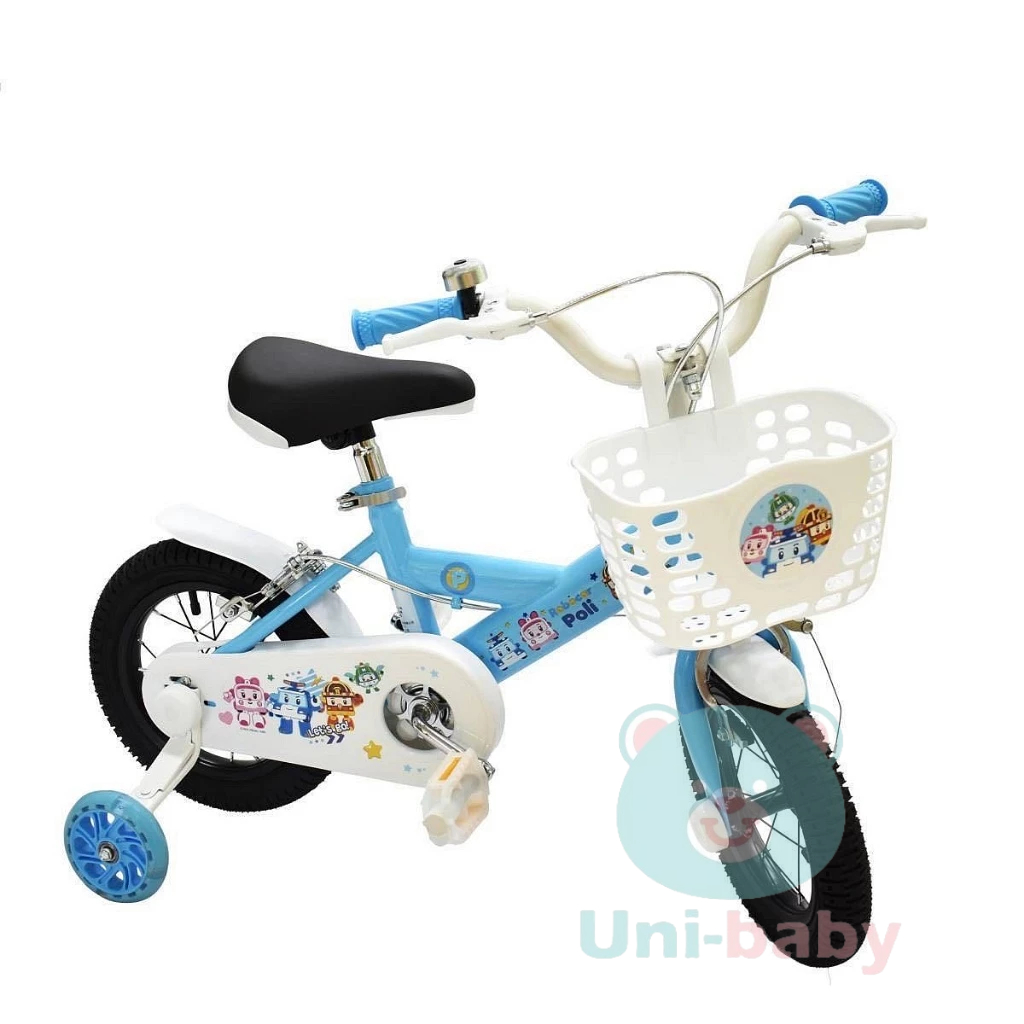 板橋【uni-baby】正版授權 親親 12吋 Poli 波力腳踏車