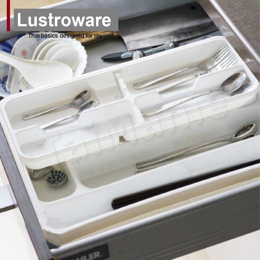 Lustroware 日本岩崎雙層餐具整理盒