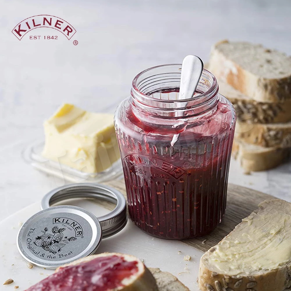 KILNER 英國品牌波紋密封玻璃罐0.5L