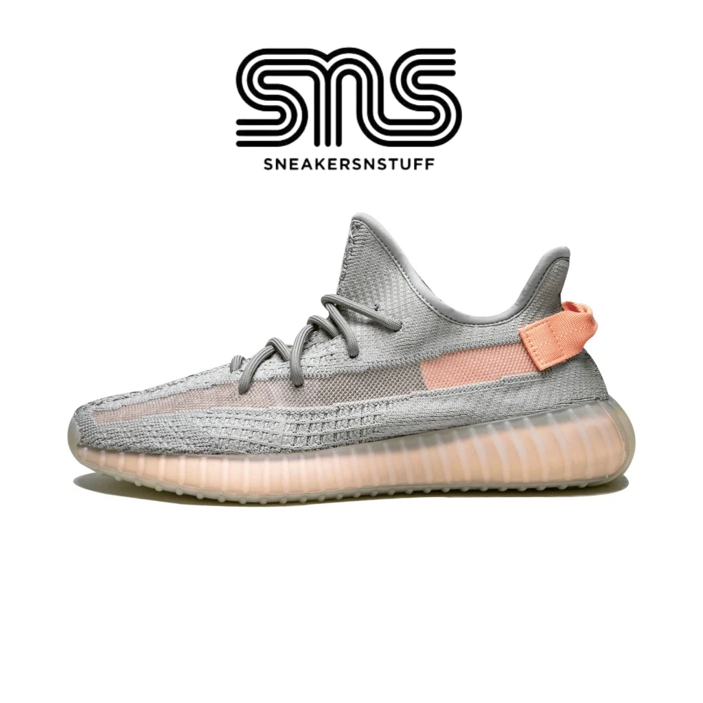 ADIDAS YEEZY BOOST 350 V2 True Form 灰橙 男女鞋 大碼 休閒鞋 椰子鞋 EG7492