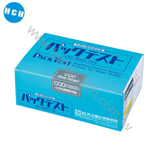 日本共立KYORITSU-水質離子測試包WAK- COD-WR 0~10000mg/L 50回