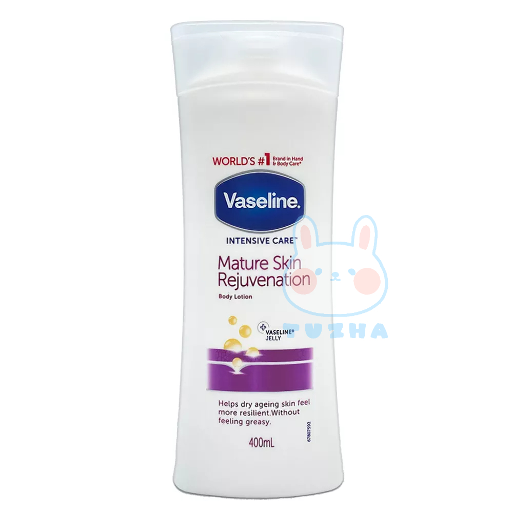 【Vaseline 凡士林】身體潤膚乳液-乾裂修護(400ml)【兔雜tuzha】