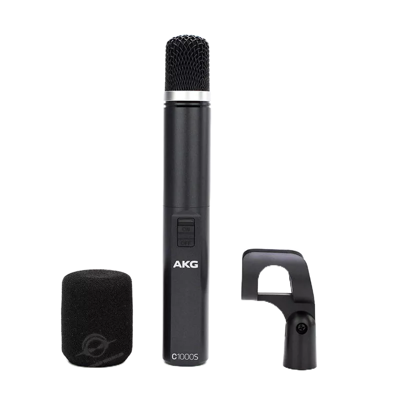 AKG C1000S 第四代極致經典內置電池電容式麥克風 - 附美製3米線【音響世界】
