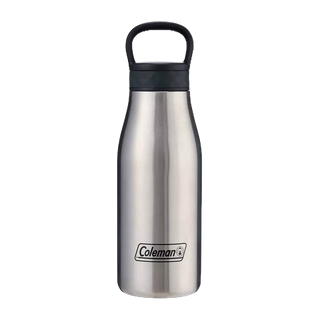 Coleman CM-38936雙層不鏽鋼保溫瓶350ml 真空絕緣不燙手 保溫保冷附有提把 金屬原色《臺南悠活運動家》
