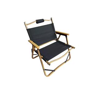 Outthere 好野 EY00108 休閒露營椅 木紋鋁合金摺疊椅 可承重耐坐《台南悠活運動家》