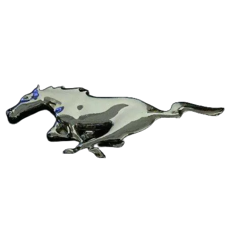 [[瘋馬車鋪]] 北美福特 野馬 Ford Mustang 車標 廠徽 ~ 3D金屬材質 非塑膠電鍍材質