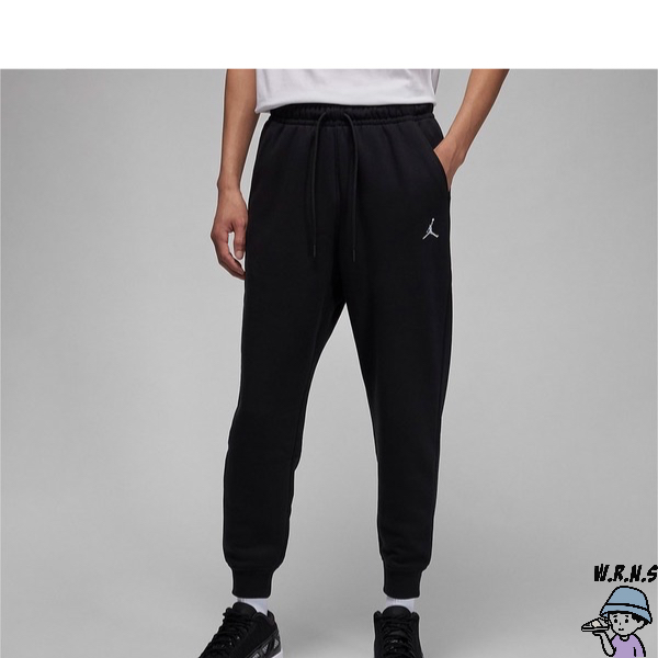 【Rennes 】Nike 男裝 長褲 棉質 磨毛 喬丹 黑 FJ7780-010