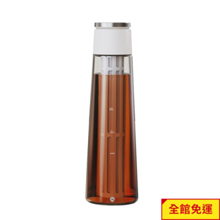 TIMEMORE泰摩冷泡咖啡冰錐瓶600ml-黑白兩色(冷泡壺/冷泡茶/冷泡瓶) 泰摩手沖咖啡 冷泡茶 咖啡壺 冰釀咖啡