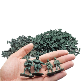 現貨 小兵人 100只 二戰小兵 玩具模型 童年塑料小軍人 沙盤士兵 玩具兵 玩具士兵 軍人玩具 軍事玩具 士兵玩具