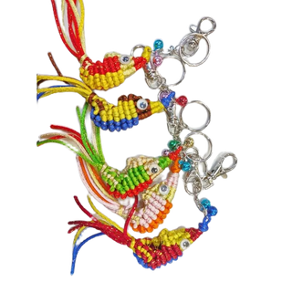 蝦子吊飾 中國結 鑰匙圈 手工藝 風水蝦