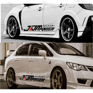 JDM POWER 貼紙 遮痕貼紙 FIT CRV CITY CIVIC8 CIVIC9 EK9 EG6