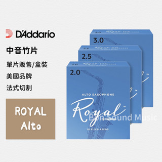 【ROYAL】代理商公司貨 D'Addario RR-A 中音 薩克斯風竹片 ALTO SAX 10片 盒裝 RICO