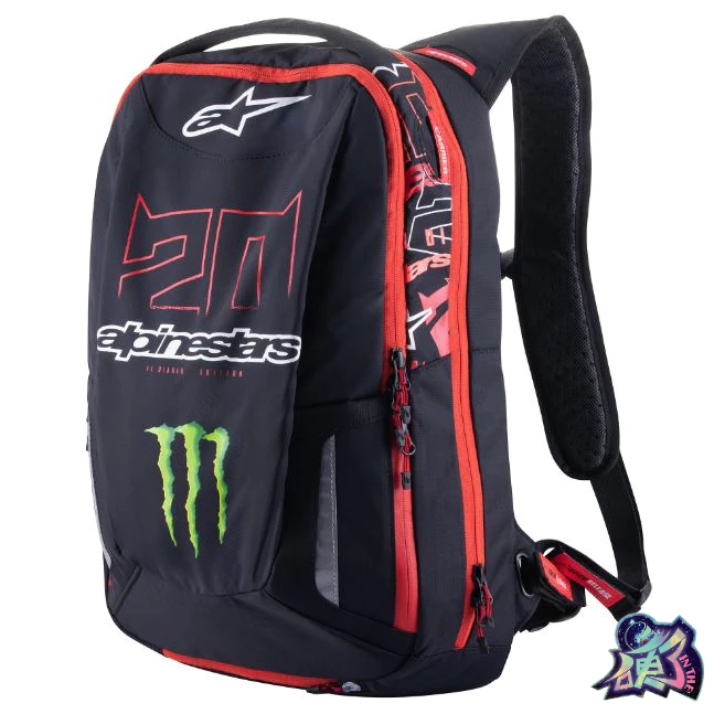 【台中硬了安全帽】A星 alpinestars 聯名 FQ20 法比歐 MONSTER 魔爪 後背包 新品 公司貨