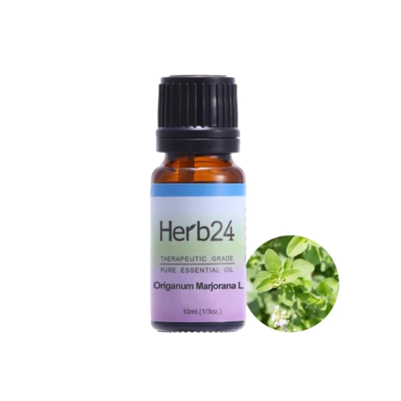Herb24 🌱喉輪｜甜馬鬱蘭 100%純質精油 10ml/💤睡眠救星組
