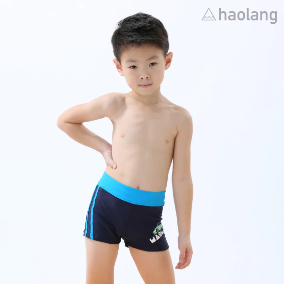 Haolang 跑車男童四角泳褲/游泳/玩水
