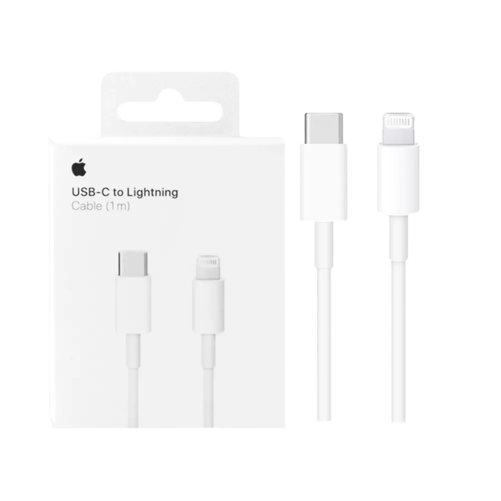 【贈保護線套】Apple 原廠 USB-C 對 Lightning 連接線-1m (代理商公司貨) MMOA3FE/A
