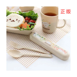 日本Sirotan-海豹小白 食材繪 湯匙叉子組(附盒)/筷子(附收納盒)餐具 卡通餐具 可愛餐具 動物餐具 造型餐具