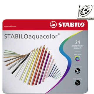 德國 思筆樂 STABILO aquacolor 水彩樂色鉛筆 水溶性 24色 / 1624-5