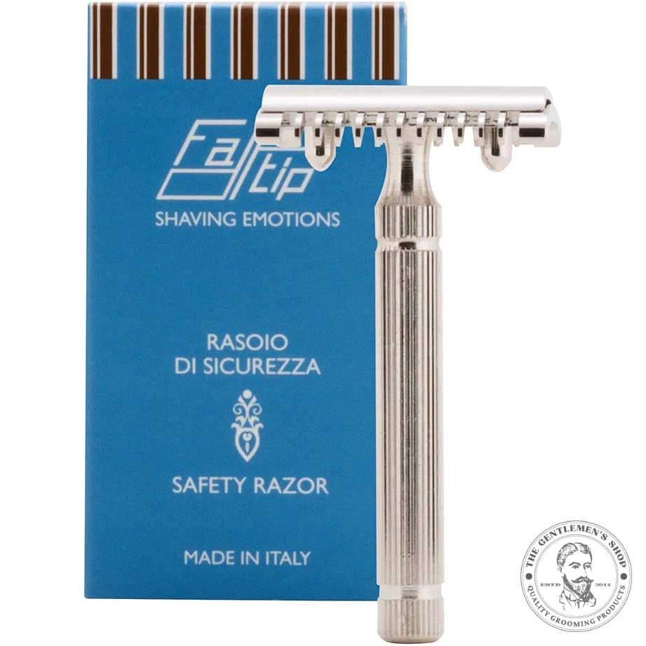 [現貨] 義大利進口 Fatip Classic Piccolo (小) 鍍鎳 開放式 安全刮鬍刀 傳統刮鬍 刮鬍刀