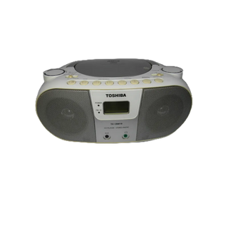 TOSHIBA 東芝 FM/AM手提式收音機 型號TX-CRM10TW(S) 二手商品
