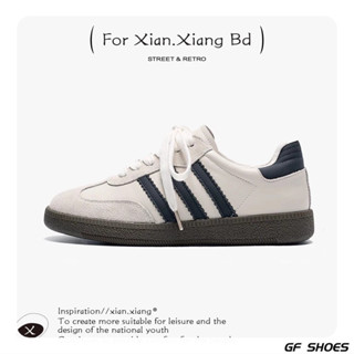 【GF SHOES】免運🔥 德訓鞋 復古 板鞋 百搭 休閒鞋 平底鞋 女鞋 MANNNEIL德訓鞋女款2024春季新款