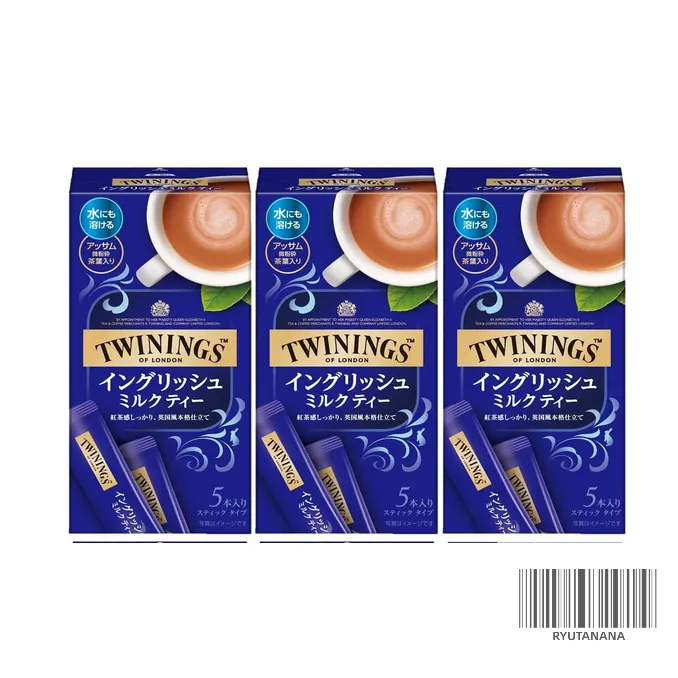 【現貨】日本進口 Twinings 唐寧 英式奶茶 即溶包 阿薩姆紅茶 冰水可溶 冰奶茶 5入