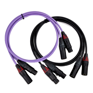 Canare L-4E6S四芯-Neutrik 鍍金XLR平衡麥克風線1-5米電容/動圈麥克風用【音響世界】