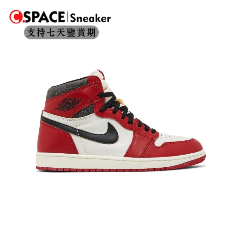 Air Jordan 1 High 板鞋 AJ 高筒鞋 爆裂紋 白紅芝加哥 籃球鞋 情侶鞋 耐吉 DZ5485-612