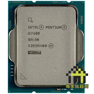 Intel Pentium Gold G7400 中央處理器 LGA 1700 3.7GHz 2核心 內含風扇【每家比】