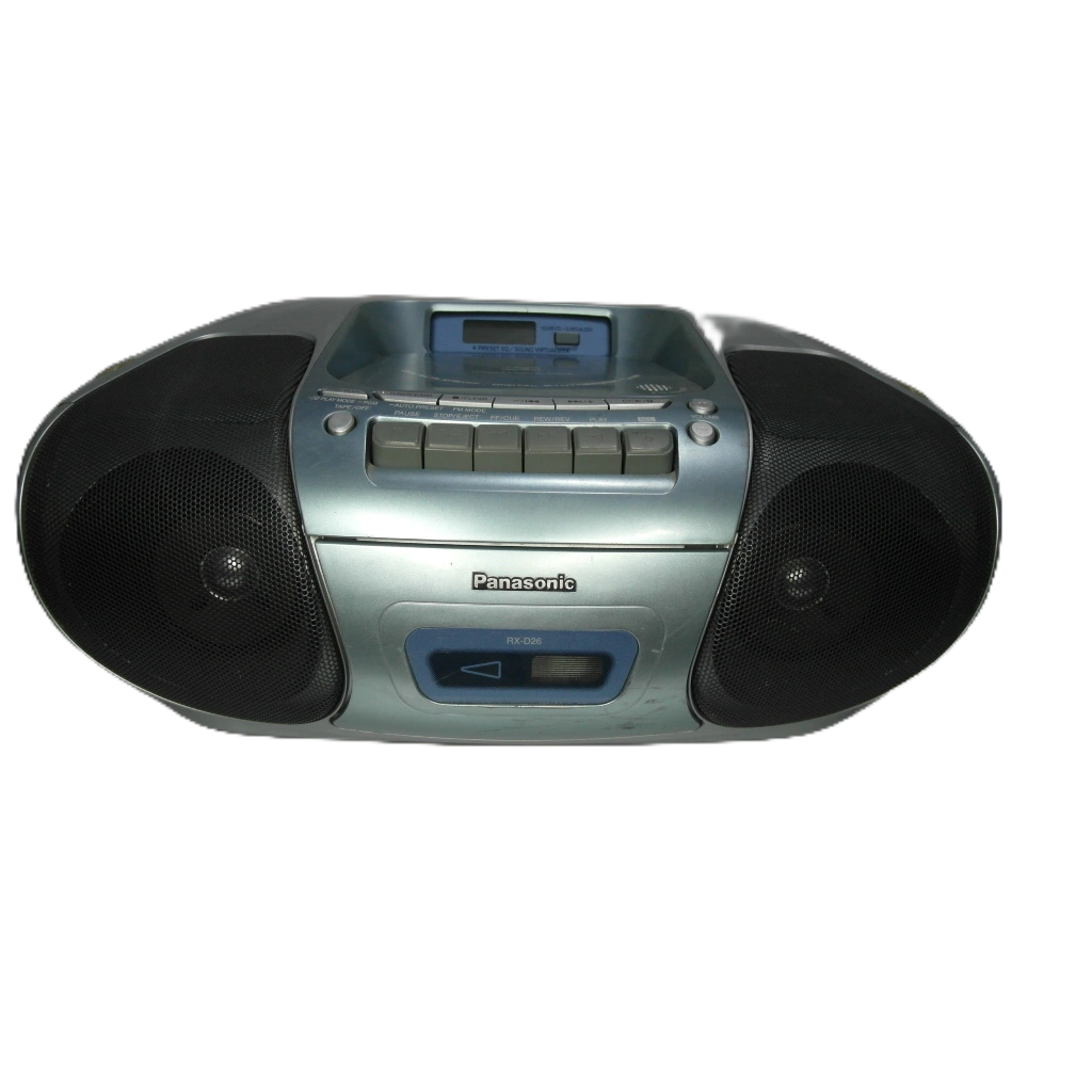 Panasonic 國際牌 FM/AM 手提式收音機【RX-D26】大功率輸出60W 二手商品