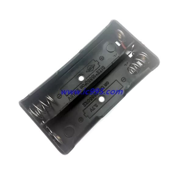 ic995-18650 電池盒 二節 串連 帶線 改良型 鋰 電源供應 開發版 UPS 充電 DIY #0182